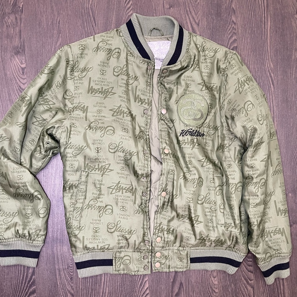 VINTAGE Stussy World Tour Jacket